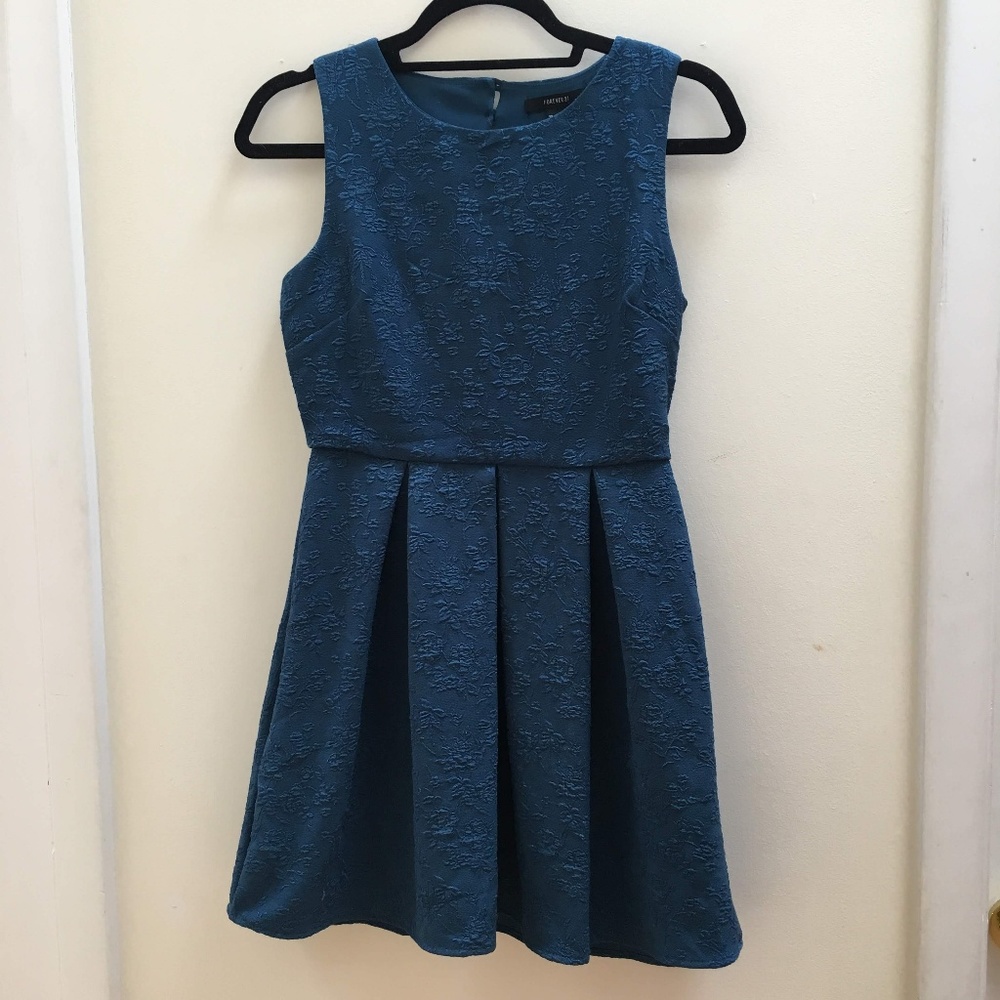 Forever 21 Teal Dress